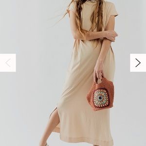 Free People All Day Long Midi Dress